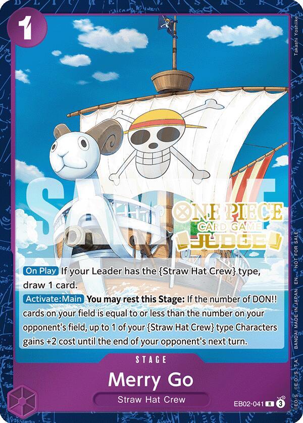 Merry Go (Judge Pack Vol. 7) EB02-041 card from One Piece Promotion Cards
