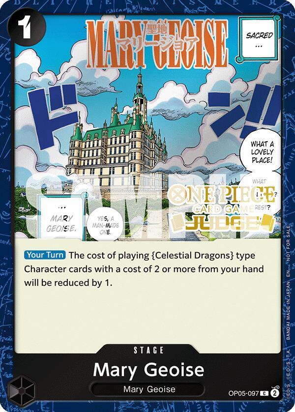 Mary Geoise (Judge Pack Vol. 7) OP05-097 card from One Piece Promotion Cards