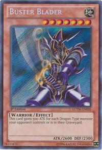 Buster Blader LCYW-EN020 card from Legendary Collection 3: Yugi's World