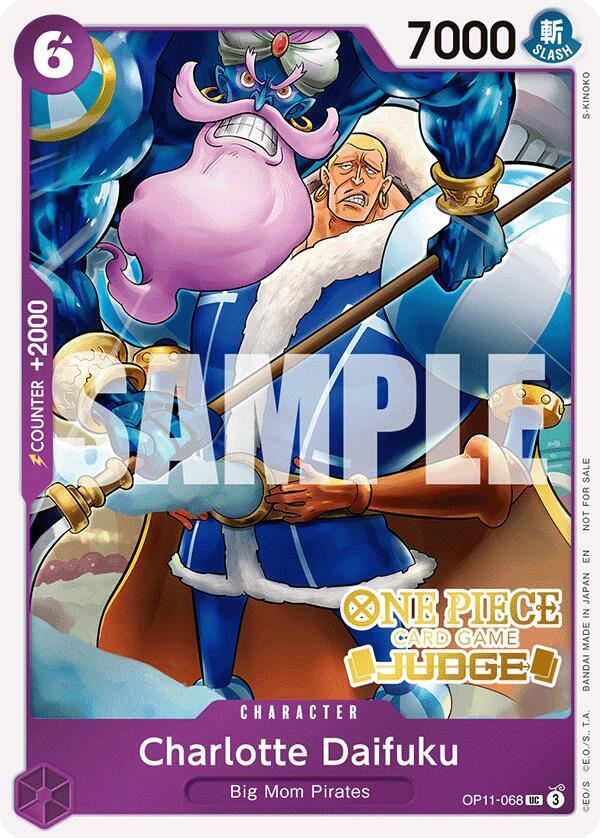 Charlotte Daifuku (Judge Pack Vol. 7) OP11-068 card from One Piece Promotion Cards