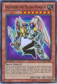 Valkyrion the Magna Warrior LCYW-EN021 card from Legendary Collection 3: Yugi's World