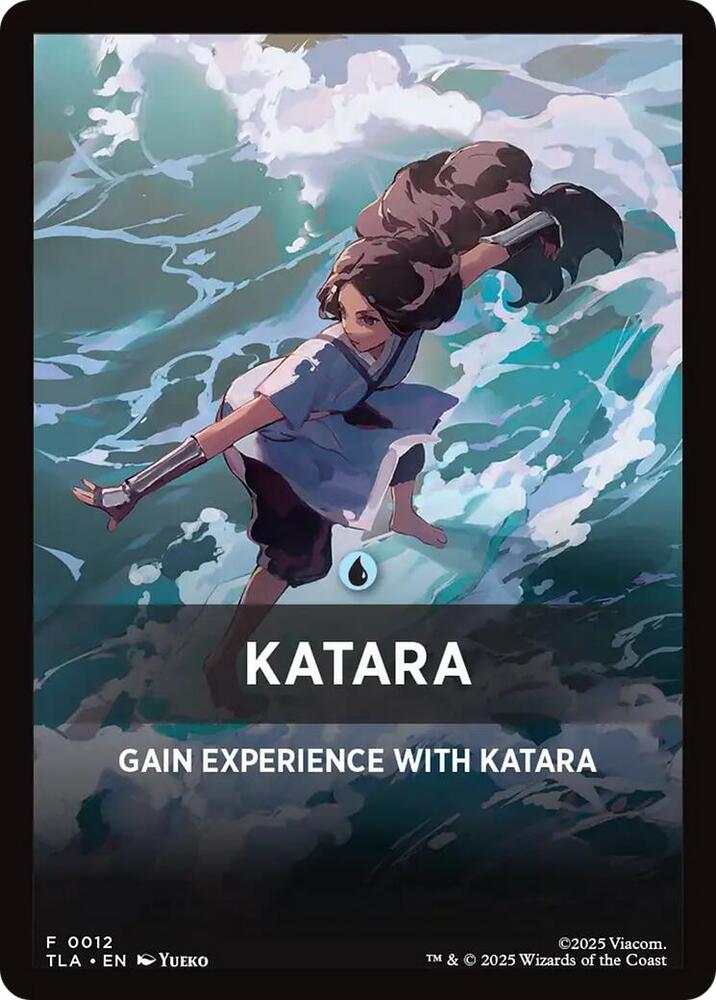 Katara Theme Card 12 card from Avatar: The Last Airbender