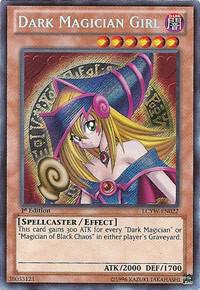 Dark Magician Girl LCYW-EN022 card from Legendary Collection 3: Yugi's World