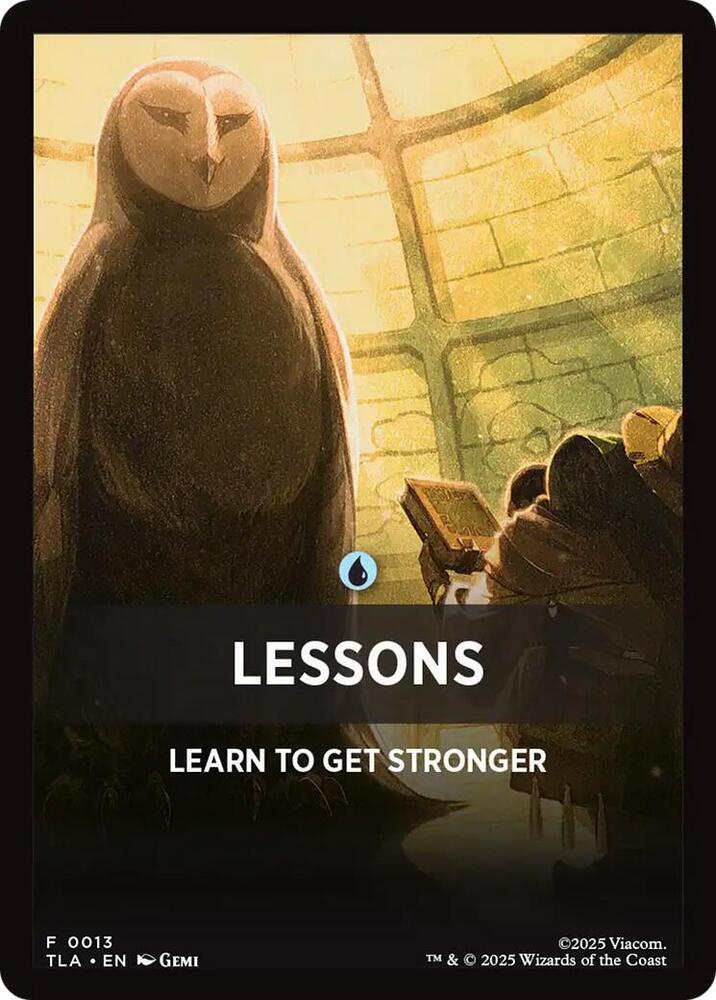 Lessons Theme Card 13 card from Avatar: The Last Airbender