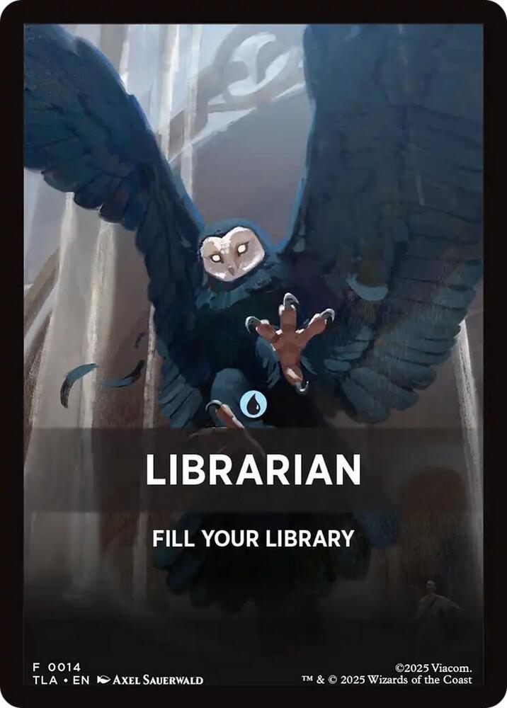 Librarian Theme Card 14 card from Avatar: The Last Airbender