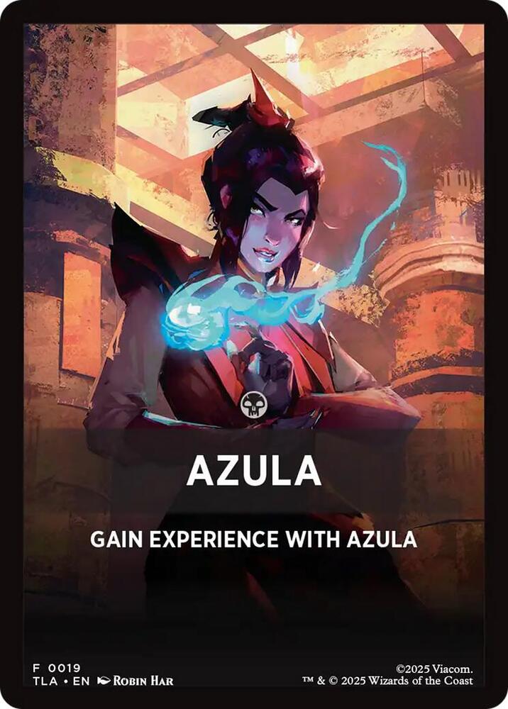 Azula Theme Card 19 card from Avatar: The Last Airbender