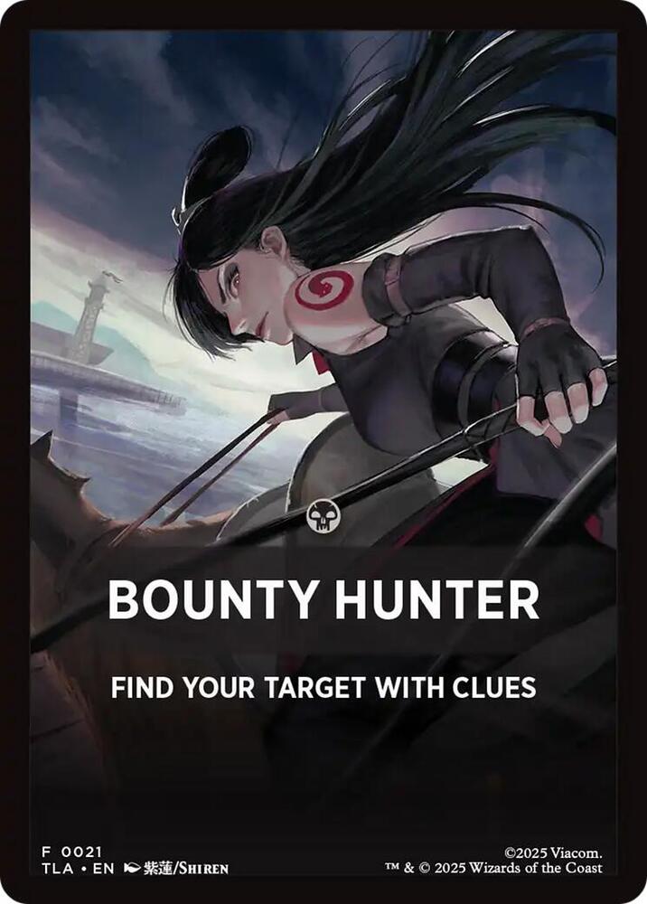 Bounty Hunter Theme Card 21 card from Avatar: The Last Airbender