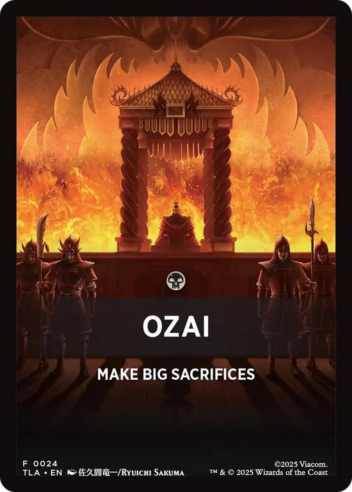 Ozai Theme Card 24 card from Avatar: The Last Airbender