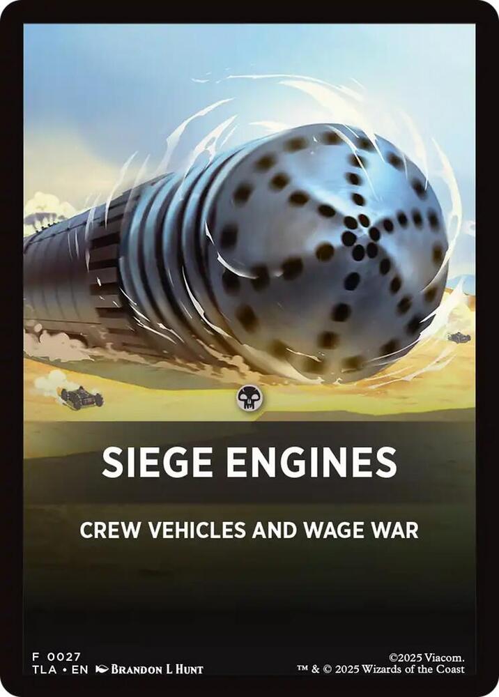 Siege Engines Theme Card 27 card from Avatar: The Last Airbender