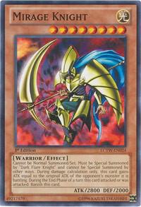Mirage Knight LCYW-EN024 card from Legendary Collection 3: Yugi's World