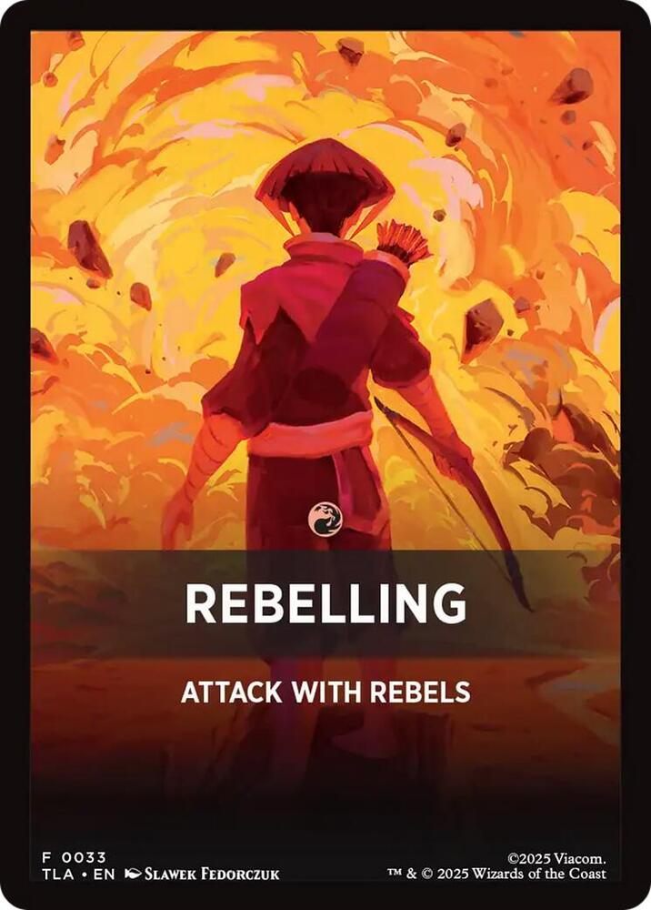 Rebelling Theme Card 33 card from Avatar: The Last Airbender