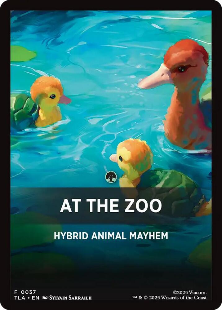 At The Zoo Theme Card 37 card from Avatar: The Last Airbender
