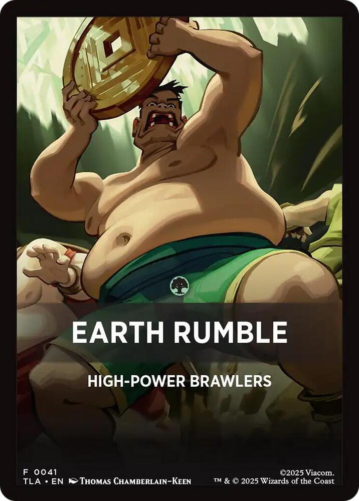 Earth Rumble Theme Card 41 card from Avatar: The Last Airbender