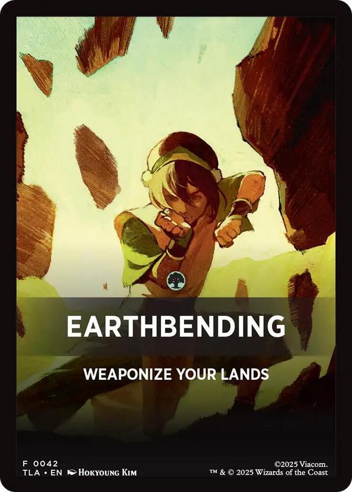 Earthbending Theme Card 42 card from Avatar: The Last Airbender