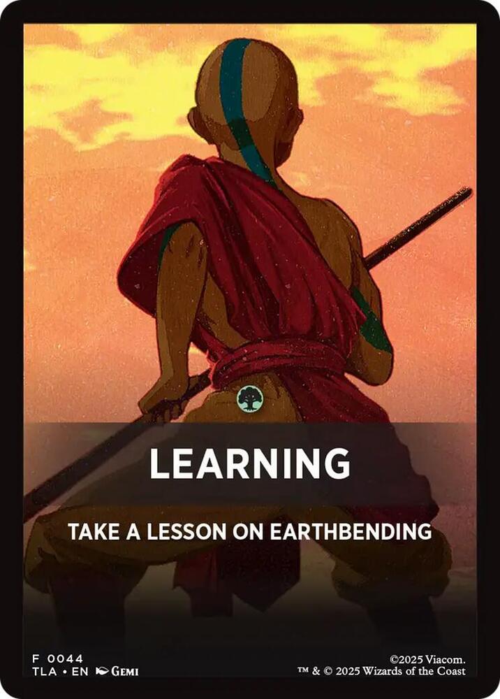 Learning Theme Card 44 card from Avatar: The Last Airbender
