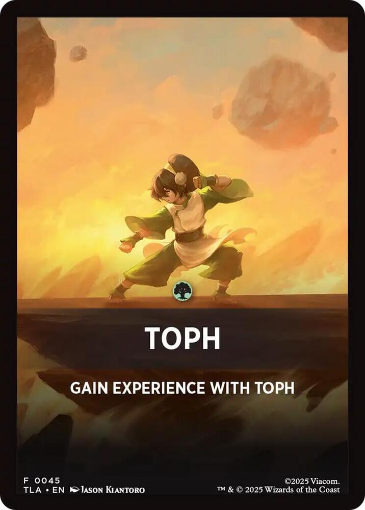 Toph Theme Card 45 card from Avatar: The Last Airbender