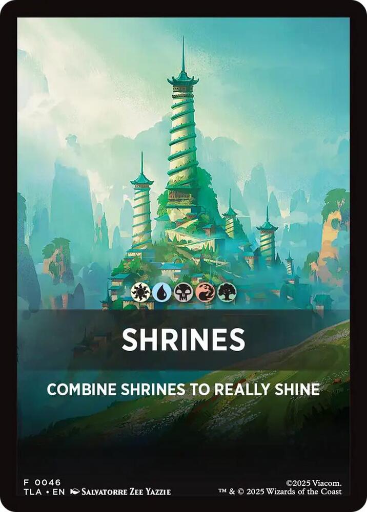 Shrines Theme Card 46 card from Avatar: The Last Airbender