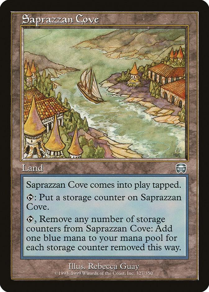Saprazzan Cove 327 card from Mercadian Masques