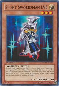 Silent Swordsman LV3 LCYW-EN033 card from Legendary Collection 3: Yugi's World