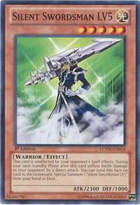 Silent Swordsman LV5 LCYW-EN034 card from Legendary Collection 3: Yugi's World
