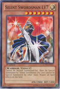Silent Swordsman LV7 LCYW-EN035 card from Legendary Collection 3: Yugi's World