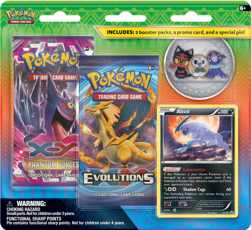 Alola Trio Pin Blister sealed product from Miscellaneous Cards & Products