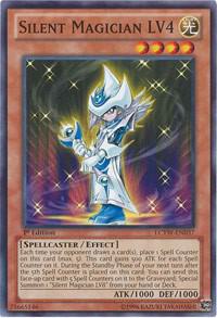 Silent Magician LV4 LCYW-EN037 card from Legendary Collection 3: Yugi's World