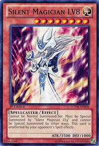 Silent Magician LV8 LCYW-EN038 card from Legendary Collection 3: Yugi's World