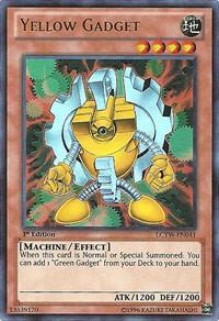 Yellow Gadget LCYW-EN041 card from Legendary Collection 3: Yugi's World
