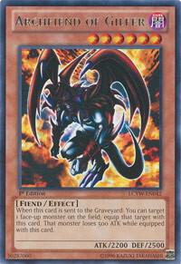 Archfiend of Gilfer LCYW-EN042 card from Legendary Collection 3: Yugi's World