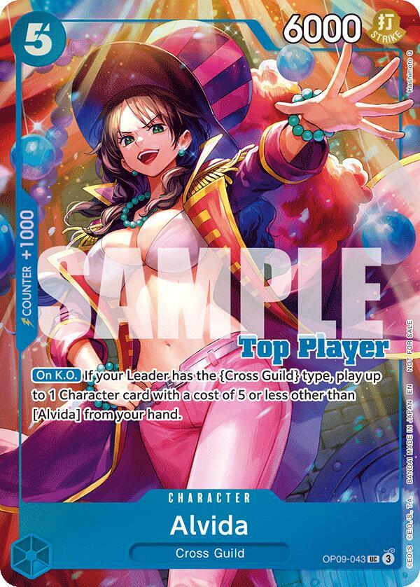 Alvida (CS 25-26 Top Player Pack Vol. 2) OP09-043 card from One Piece Promotion Cards
