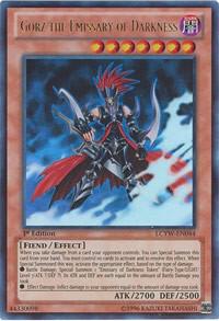 Gorz the Emissary of Darkness LCYW-EN044 card from Legendary Collection 3: Yugi's World