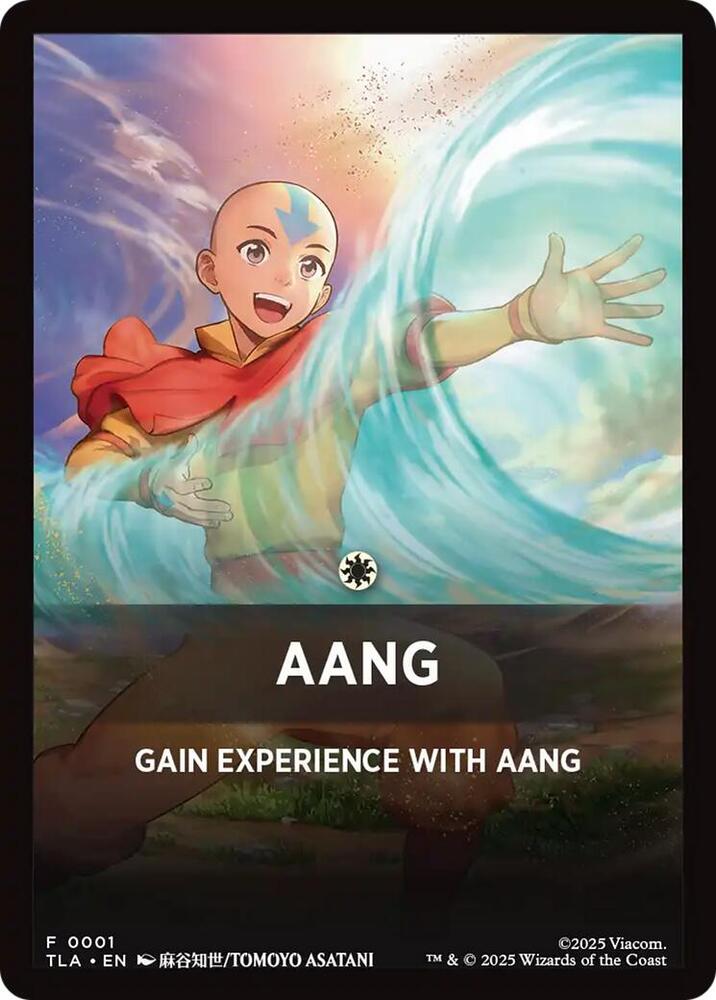 Aang Theme Card 1 card from Avatar: The Last Airbender