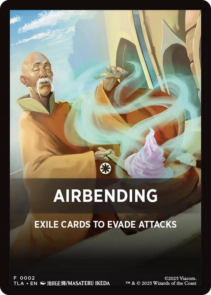 Airbending Theme Card 2 card from Avatar: The Last Airbender