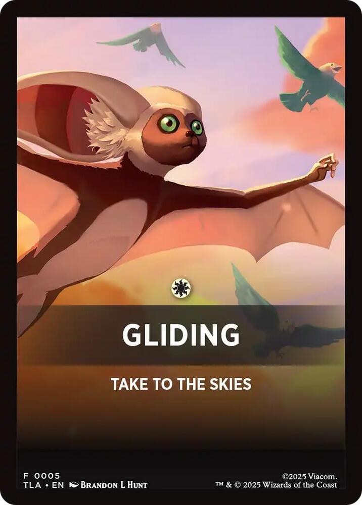 Gliding Theme Card 5 card from Avatar: The Last Airbender