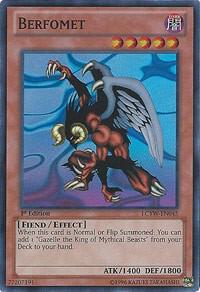 Berfomet LCYW-EN045 card from Legendary Collection 3: Yugi's World