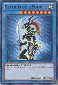 Black Luster Soldier LCYW-EN046 card from Legendary Collection 3: Yugi's World