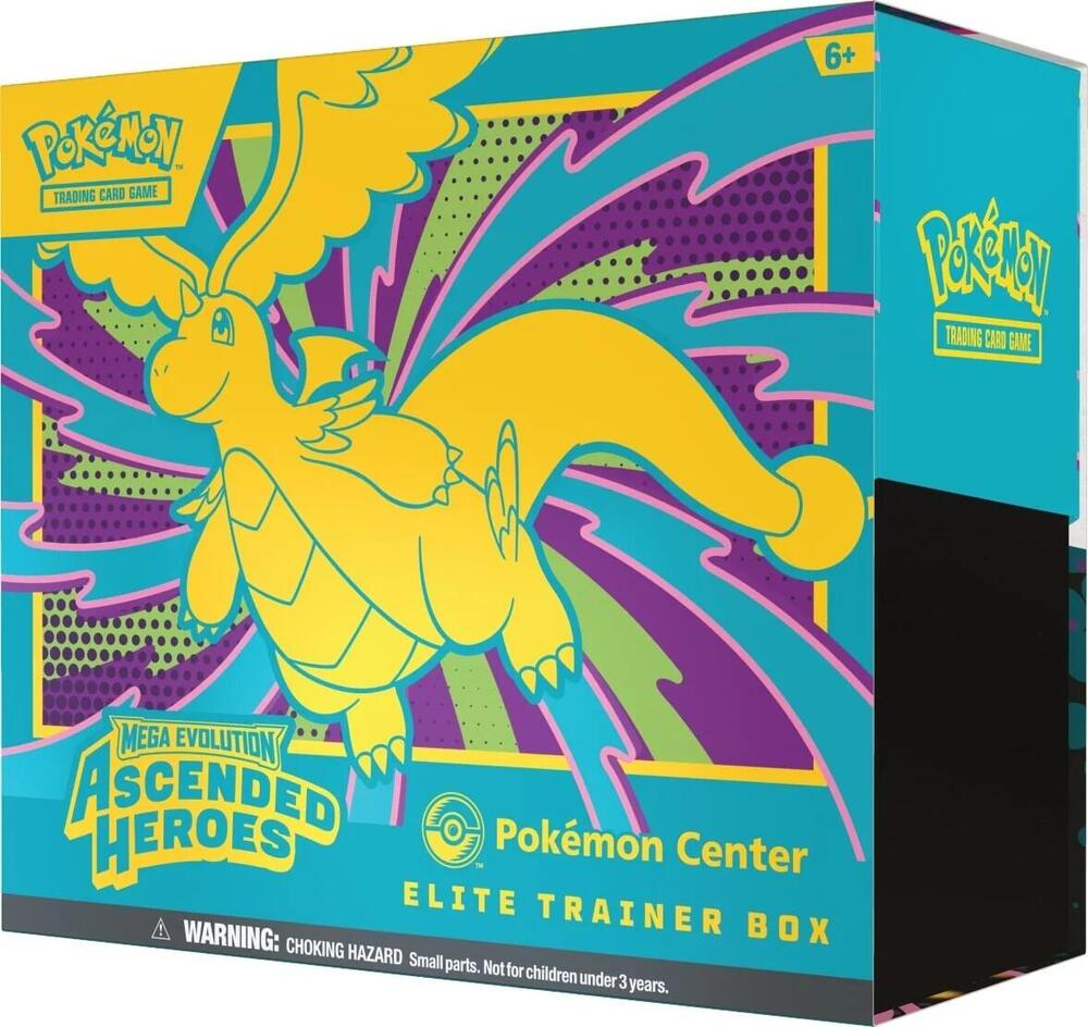 Ascended Heroes Pokemon Center Elite Trainer Box (Exclusive) card from ME: Ascended Heroes