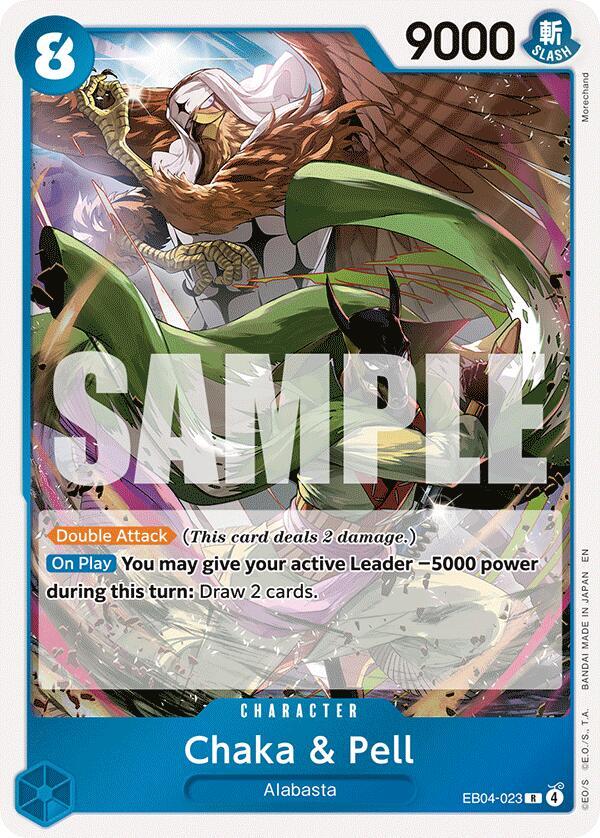 Chaka & Pell EB04-023 card from The Azure Sea's Seven