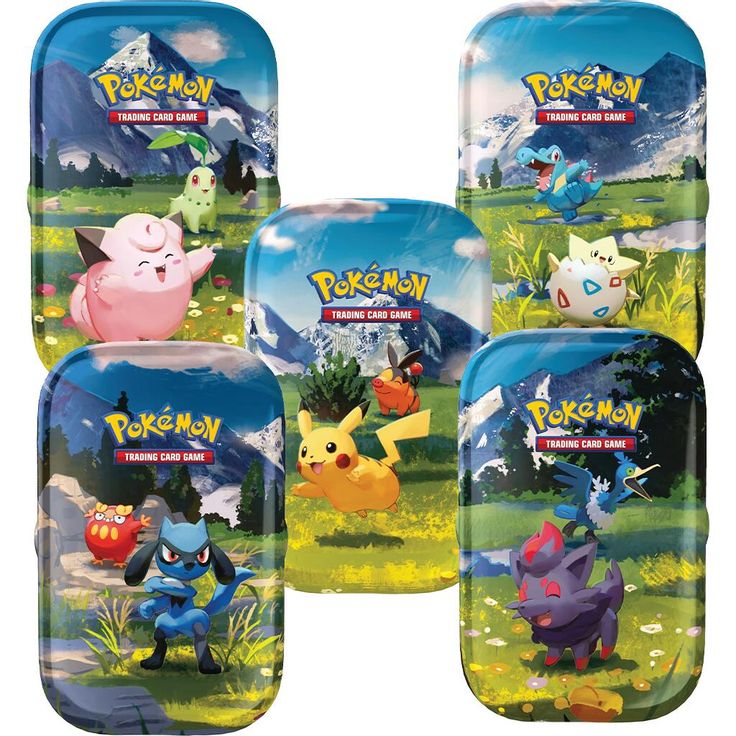Ascended Heroes Mini Tins 5-Pack sealed product from ME: Ascended Heroes