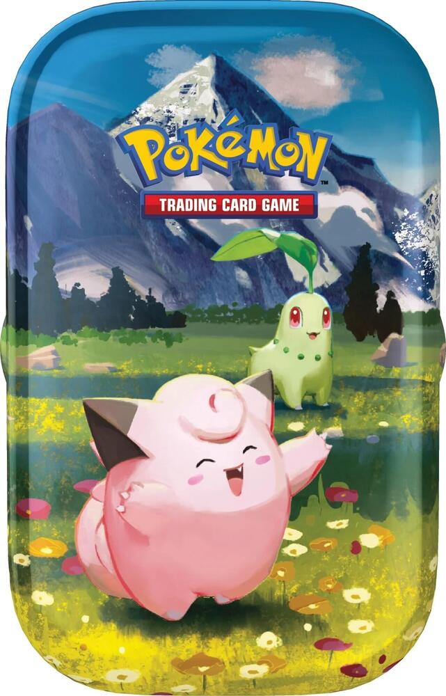 Ascended Heroes Mini Tin [Clefairy & Chikorita] card from ME: Ascended Heroes