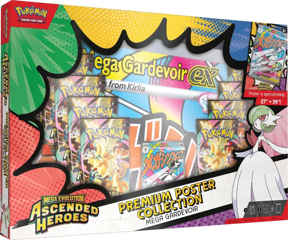 Premium Poster Collection: Mega Gardevoir card from ME: Ascended Heroes
