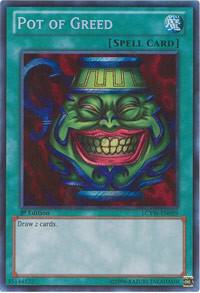 Pot of Greed LCYW-EN059 card from Legendary Collection 3: Yugi's World