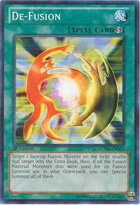 De-Fusion LCYW-EN063 card from Legendary Collection 3: Yugi's World