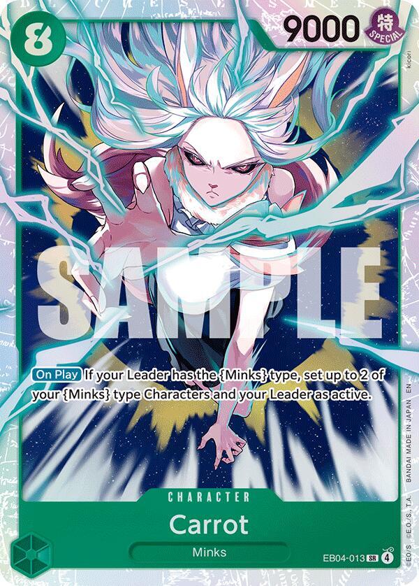Carrot EB04-013 card from The Azure Sea's Seven