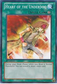 Heart of the Underdog LCYW-EN068 card from Legendary Collection 3: Yugi's World