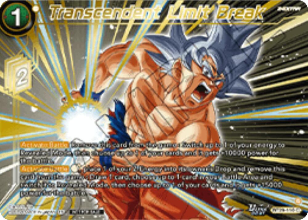 Transcendent Limit Break (Championship 2025 Finals Premium Pack) BT28-110 card from Tournament Promotion Cards