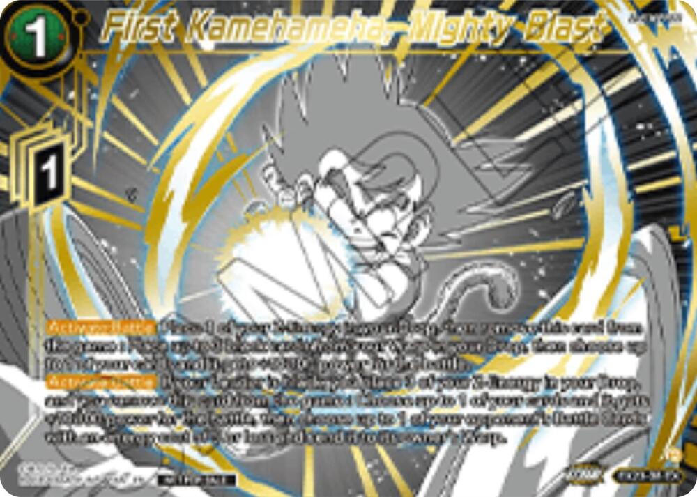 First Kamehameha, Mighty Blast (Championship 2025 Finals Premium Pack) EX23-38 card from Tournament Promotion Cards