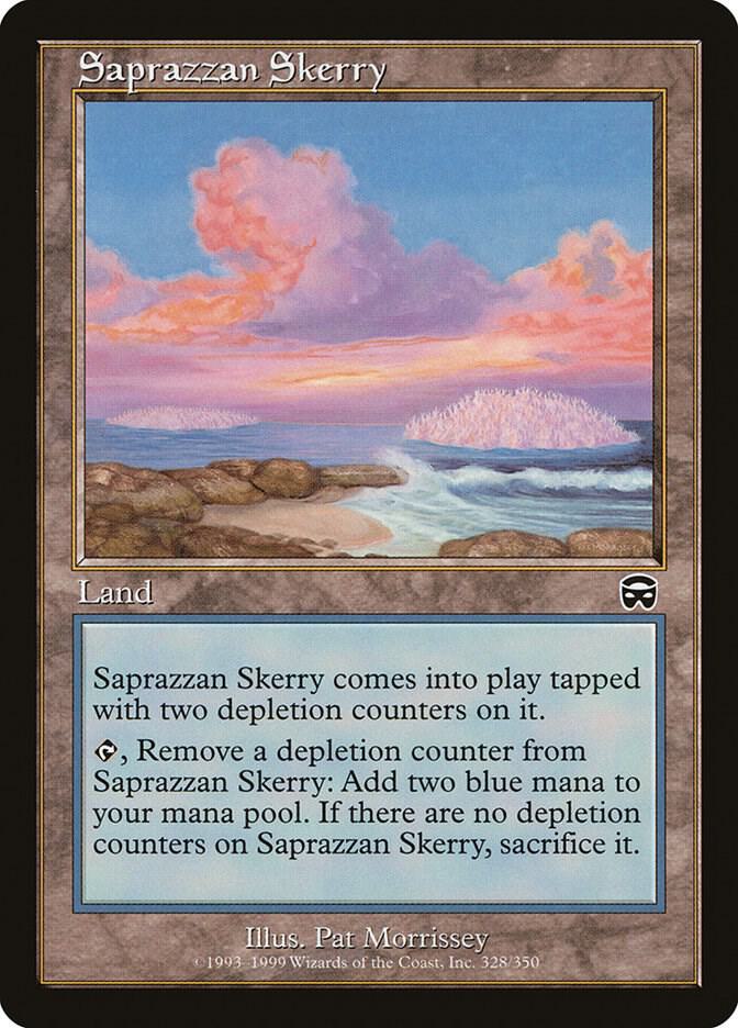 Saprazzan Skerry 328 card from Mercadian Masques