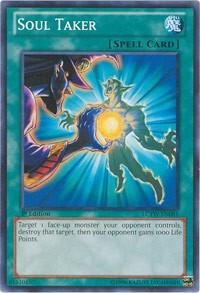 Soul Taker LCYW-EN081 card from Legendary Collection 3: Yugi's World